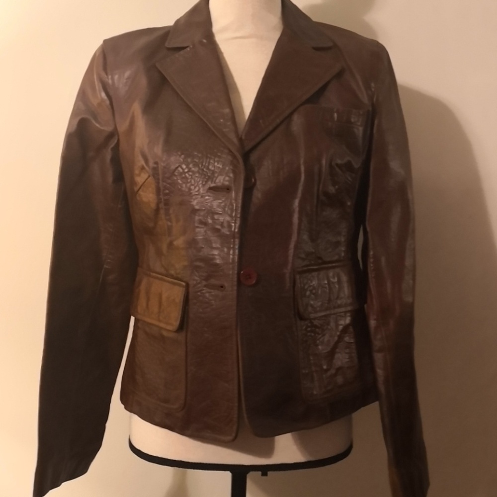 LOFT 100% Leather Jacket